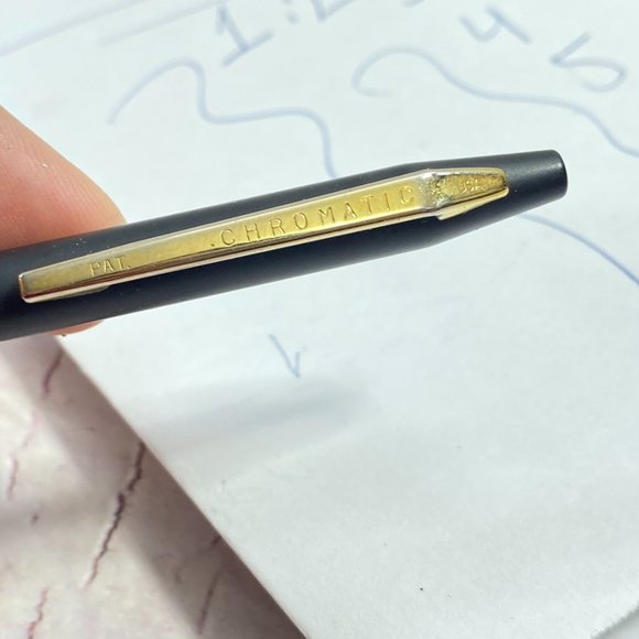 CHROMATIC Ballpoint Pen, Black Matte finsh ,Twist Action, USA made - Picture 3 of 10